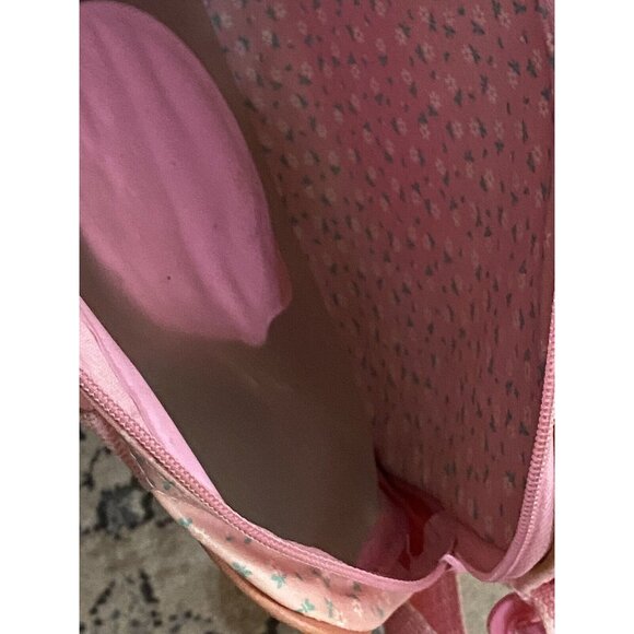 Vintage Sanrio Tweedle Dee Dee Bear Vinyl Satchel Zipper Bag Purse 1991 - Picture 8 of 9